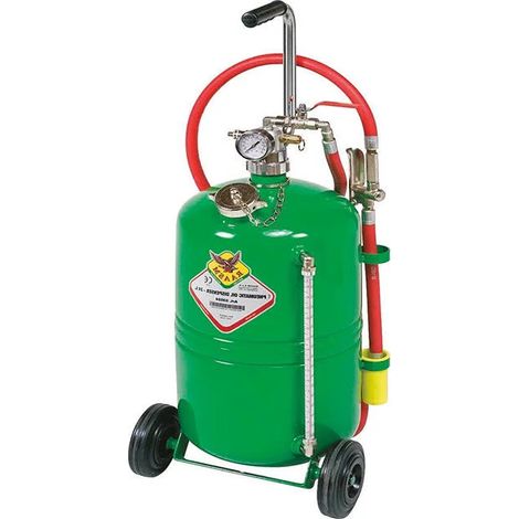Distributeur pneumatique d'huile mobile 24L autonome (1/2)