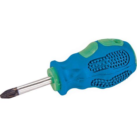 Tournevis Pozidriv Pz2 Pointe Pz2, Manche Ergonomique - Silverline