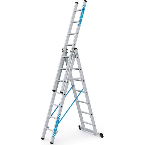 ZARGES Mehrzweckleiter Skymaster X, LM, 3 x 7 Sprossen (1/5)