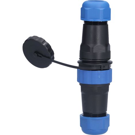 Connecteur mâle/femelle étanche SP28 pour l'aviation (IP68), 380 V, 25 A (connecteur SD28), 3 broches (1/5)