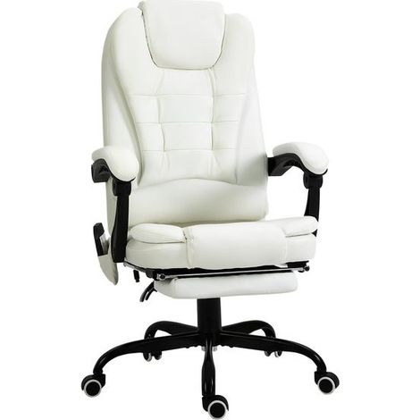 Fauteuil de bureau BOSS blanc (1/5)
