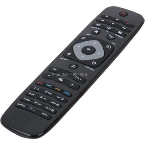 Télécommande Universelle - Pour Smart Tv Philips Led Lcd Hd 3d - Compatible Modèles Récents - 1 Pièce (1/4)