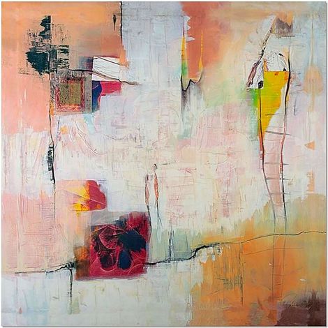 Tableau abstraction artistique 2 - 30 x 30 cm (1/3)