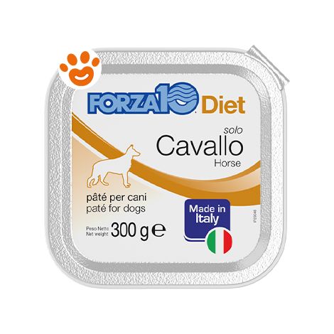 Forza10 Dog Solo Diet Cavallo - Forza10 Dog Solo Diet Cavallo - Vaschetta Da 300 Gr