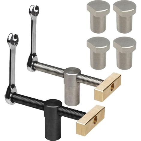 Butée de banc robuste pour le travail du bois Inserts de frein Étau en (1/5)
