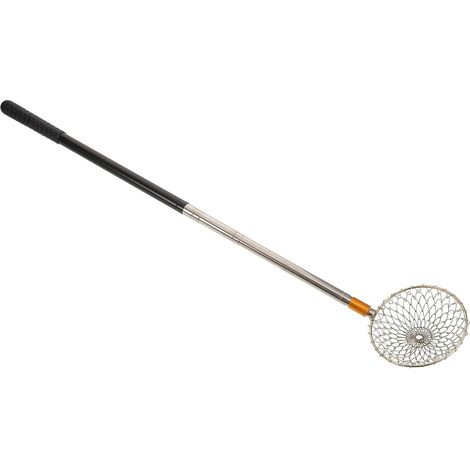 Panier à Œufs Extensible pour Poulailler, Acier Inoxydable, Long Manche Transport Sûr, Léger et Polyvalent, pour Œufs ou Noix de Pécan, Fermes Avicoles (1/5)