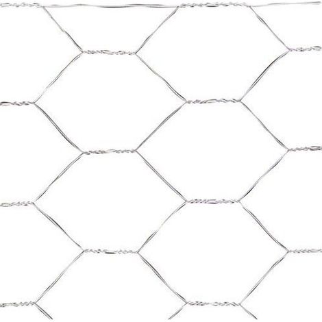 Grillage triple torsion 60 cm – Maille hexagonale 50 mm – Rouleau 50 mètres pour volières et poulaillers – Usage domestique – Saturnia