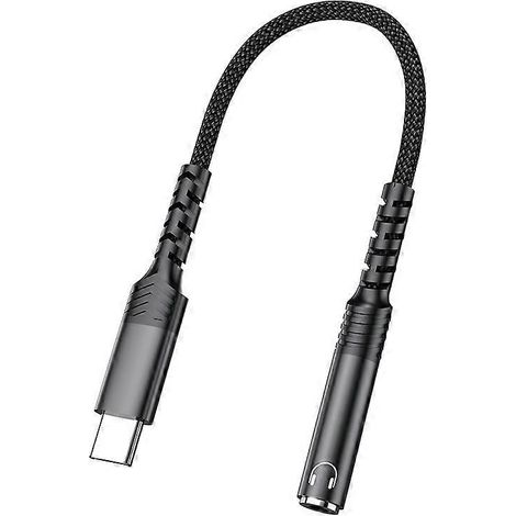 Câble adaptateur audio USB-C vers jack 3,5 mm (1/4)