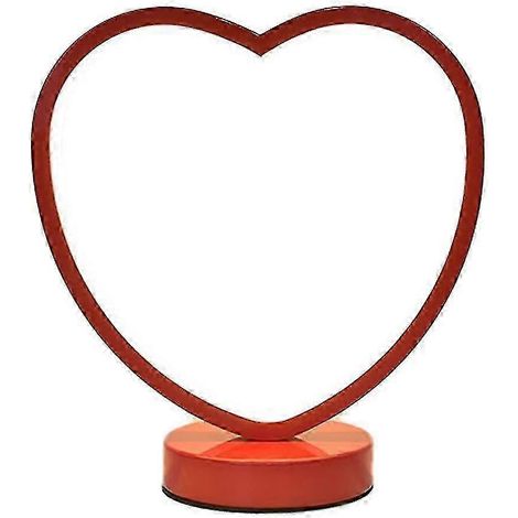 Lampe de bureau en forme de sein pour mariage, LED rouge, intensité variable, lampe de chevet LED à économie d'énergie, télécommande, décoration de chambre (1/5)
