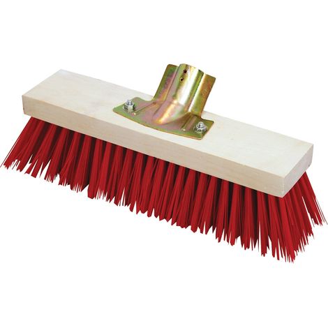 Leborgne – Balai de cantonnier medium – Poils en PVC 70mm – Pour sols secs et humides – Balayage efficace de gravier et déchets végétaux