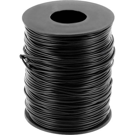 econ connect KD05SW100 Fil de câblage 1 x 0.2 mm² noir 100 m C892212