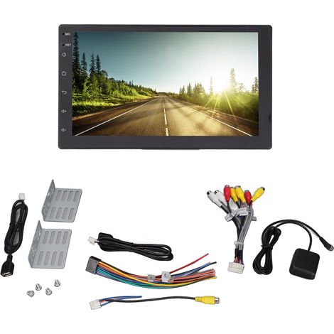 Autoradio 7 pouces écran tactile Bluetooth GPS Navigation Multimédia Lecteur pour Android (1/5)