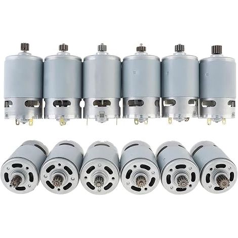Motore RS550 DC 10.8V/12V/16.8V/18V/21V, micro cacciavite elettrico con 9/11/12/13/14/15 denti, riduttore ad alta coppia (14 denti 9.5mm, 21V) (1/5)