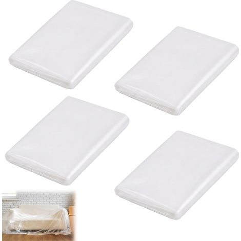 4 Pièces Bache Protection Peinture,4x5 m Housses de Protection pour Meubles (1/5)