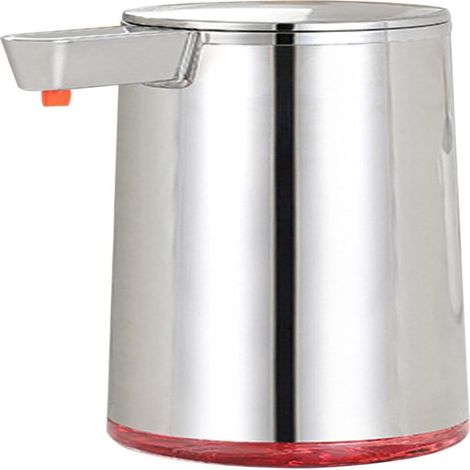Berührungsloser Seifenspender, 300 ml, USB-aufladbar, intelligenter Sensor (silber)
