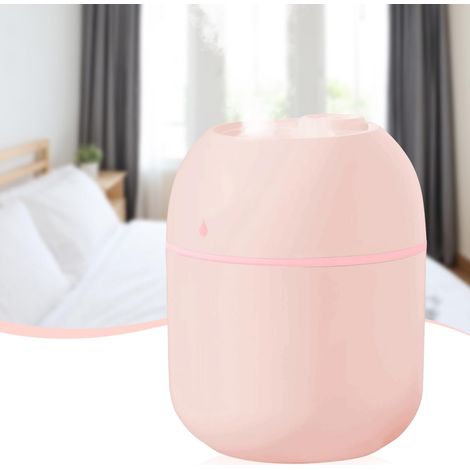 Mini humidificateur 220 ml, diffuseur d'air froid de table USB, avec veilleuse douce pour voiture, chambre et bureau