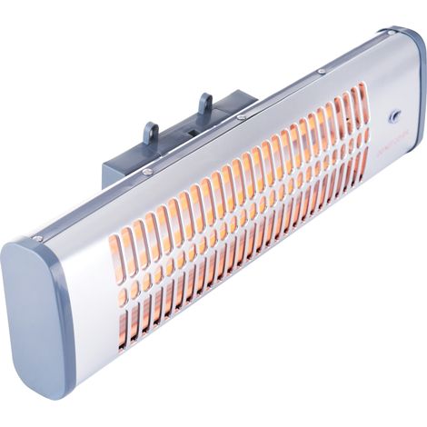 Chauffage de salle de bain infrarouge MERCALOR MT01506 – 600/1200 W avec cordon Offre exclusive (1/2)