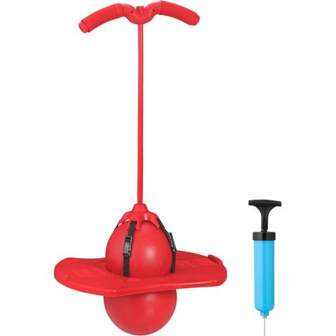 Pogo-Ball-Stick für Kinder - Hüpfspielzeug für draußen mit Griffen