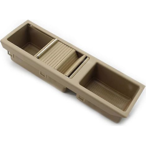 Bandejas de almacenamiento de repuesto para la consola central de los portavasos del BMW Serie 3 E46, números de pieza 51168248504 y 51168217953, color (1/2)