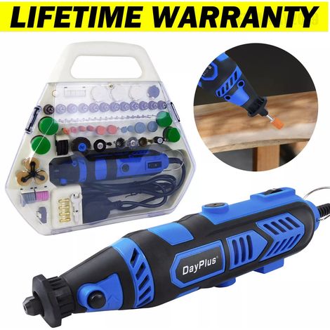 252PC Rotary Tool Cutting Carving Sanding Drilling Polishing Sharpening Grinding (1/5)