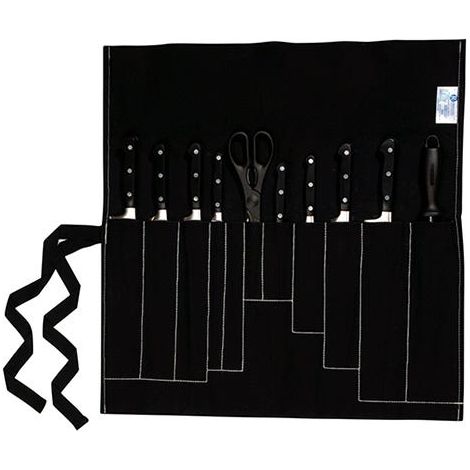 Dexam Rushbrookes Knife Roll / Wallet Black