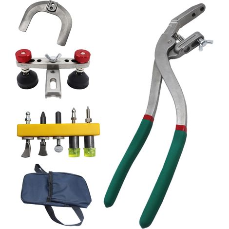 Pince de serrage antirouille, pince de réparation de pneus de voiture, jeu de pinces à sertir pour garnitures de porte (1/5)