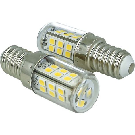 2 Pezzi Lampade Led E14 DC 12V 24V 4W 27 Smd 2835, Disponibili 3000K 4000K 6000K (Bianco Neutro 4000K)