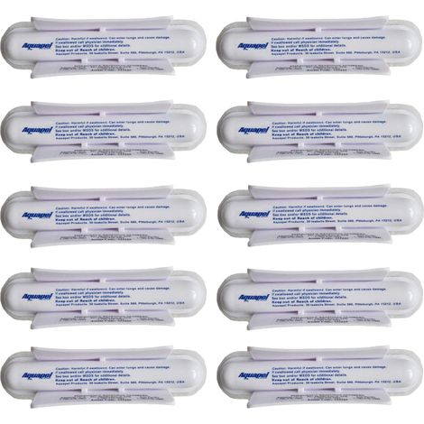 10er Pack AQUAPEL Applikator Windschutzscheibe Glasbehandlung Wasser Regen abweisend (1/5)