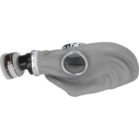Masque de protection intégrale en caoutchouc universel confortable et réutilisable avec filtration au charbon actif (1/5)