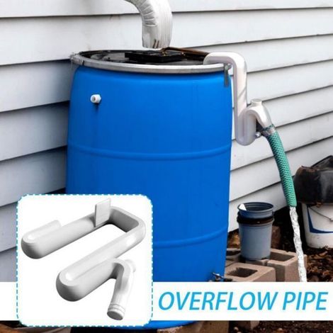 Tuyau De Drainage - Tuyau De Trop-Plein Pour Seau - Flexible Anti-Fuite - Pour Jardin Cuisine Salle De Bain Balcon - 1 Pièce (1/4)