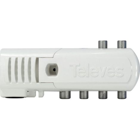 Amplificateur intérieur 5 sorties VHF / UHF CEI LTE prêt Televes 552940