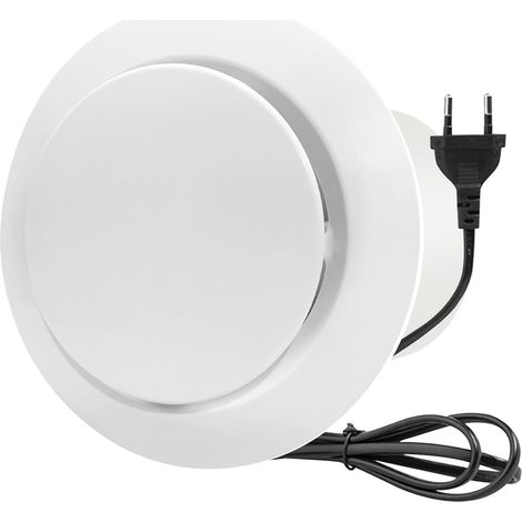 Extracteur d'Air 150 mm Réversible, 2 directions réversibles fort flux d'air 310 m³/h Silencieux Ventilateur de salle de bain, aspirateur, VMC Salle de Bain pour salle de bain, cuisines (1/5)