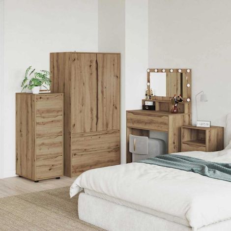 vidaXL Armoire de rangement 40 x 48 x 105 cm Bois d'ingénierie