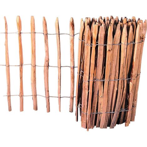 ROLLO-Lattenzaun 10 m Höhe 90 cm, L.-Abstand 8-10 cm