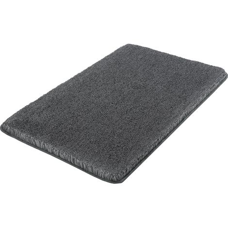 Tapis de Bain Relax Anthracite Filé 50 x 80 cm