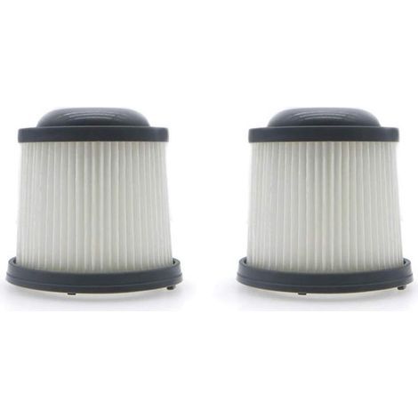 Lot de 2 filtres de rechange pour filtres Black & Decker pour aspirateurs PVF110, PHV1210 et PHV1810, compatibles avec la pièce 90552433 (1/5)
