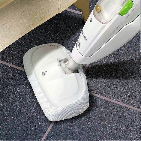 Juego de 4 almohadillas de limpieza para suelos duros compatibles con la mopa de vapor 9 en 1 Morphy Richards 720020 70495 SZRH AV (1/4)