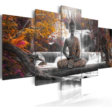 Quadro - Buddha autunnale - 200x100 (1/4)