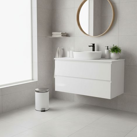 BADfabrik24 Edition One Kosmetikeimer Messina weiß, 3L