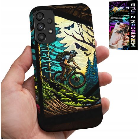 Hülle für Samsung Galaxy A53 5G – Fahrräder, extreme Expeditionen im Wald (1/5)