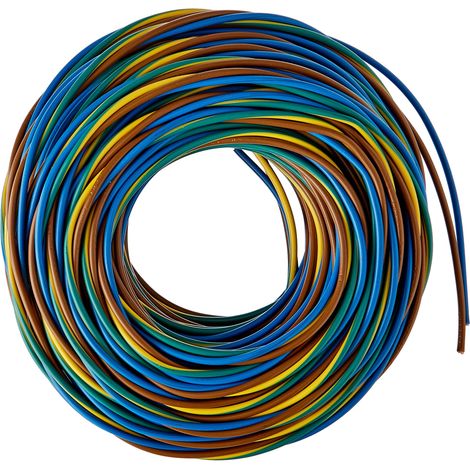 Electraline 25141 Cavo Unipolare N07V-K, Sezione 1x1.5 mm, 25 mt