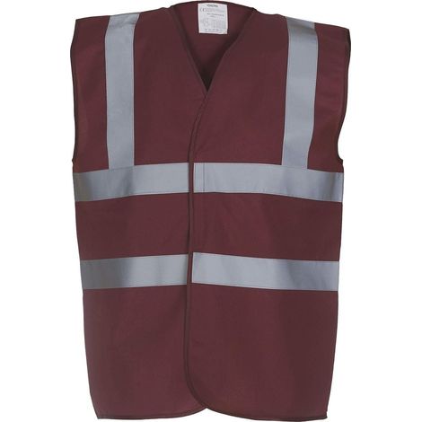 Gilet YOKO alta visibilità Marrone M