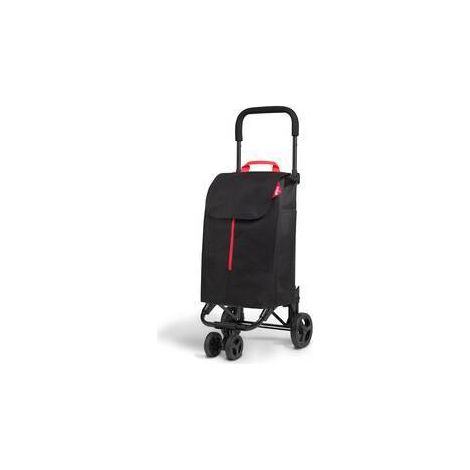 GIMI CARRELLO SPESA TWIN 2 RUOTE NERO