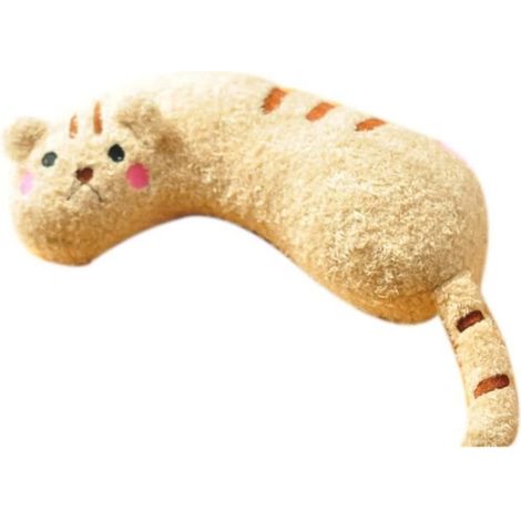 Joli Oreiller Confortable pour Chats, Oreiller de Chats Mignons en Peluche Douce et Chaude Coussin d'oreiller de Chat pour Chat. (1/2)