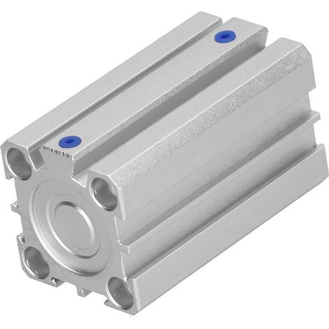 Cylindre Pneumatique Double Effet en Aluminium, Alésage 25mm Course 50mm, Composants Automatisation SDA25x50 (1/5)