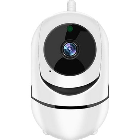 Caméra WiFi intérieure de sécurité domestique avec vision nocturne, audio bidirectionnel, détection de mouvement, application mobile et télécommande (1/5)