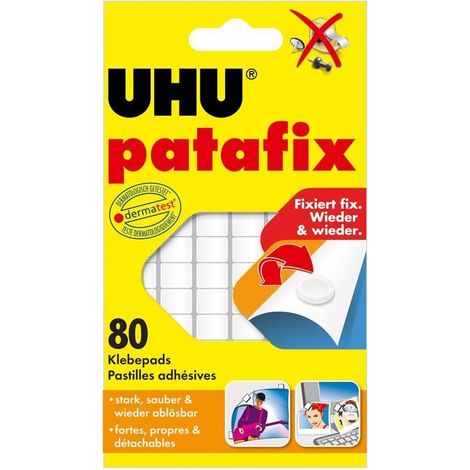 UHU Patafix pastiglie adesive riposizionabili bianche