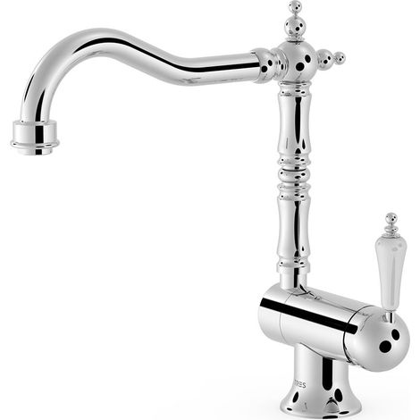 Mitigeur rabattable pour évier finition Chrome - CLASIC - TRES 24233401 (1/2)