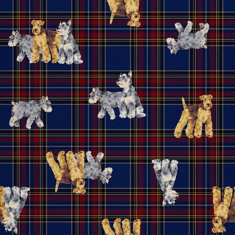 Tela decorativa Oxford para exteriores con motivo de perro Fox Terrier. (1/5)