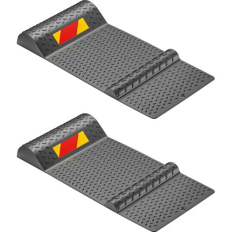 Wiltec Fermaruota 2x autoadesivi con indicatore di frenata 52,8x25x5,2cm (1/5)